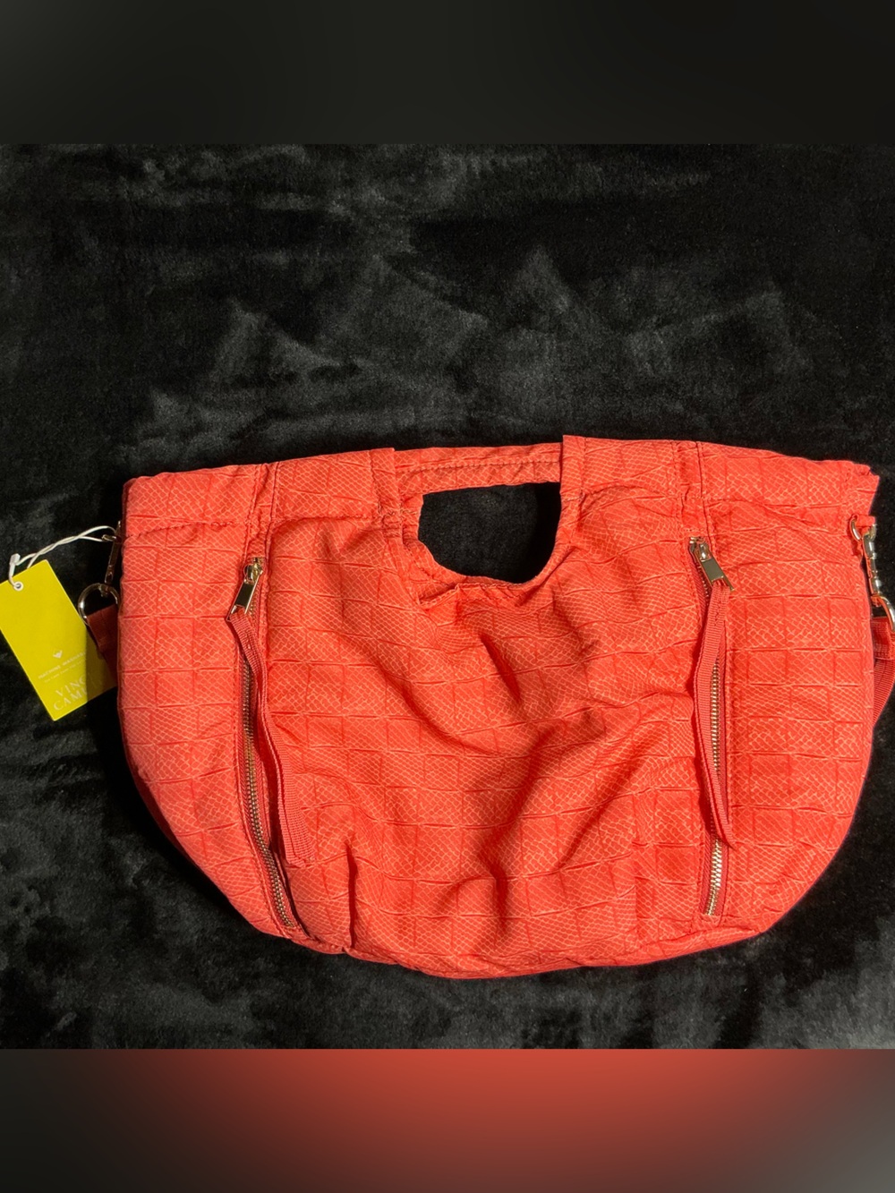 Vince Camuto Coral Quilted Skort with Zip Pockets